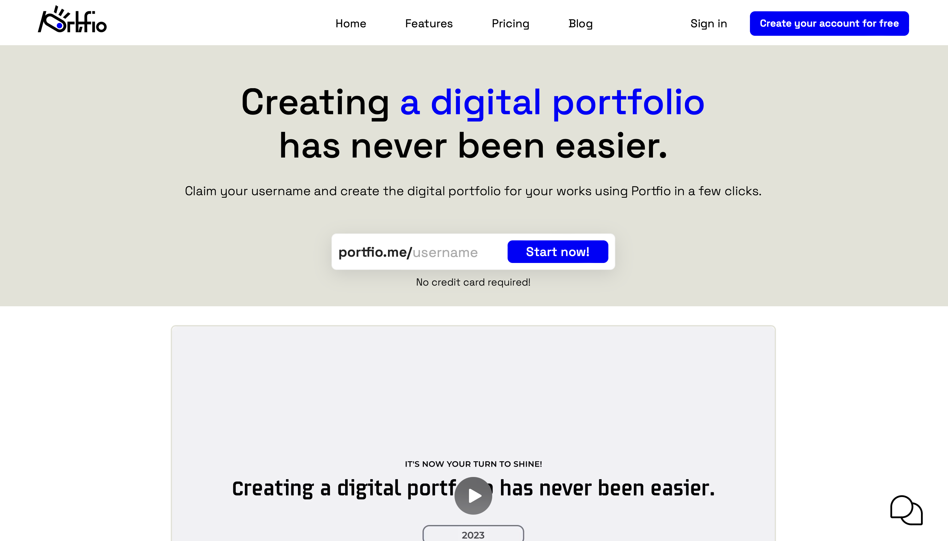 Creating a digital portfolio has never been easier.